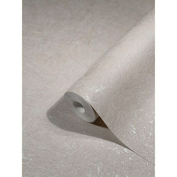 Marburg Vintage Deluxe Vliestapete (Beige-Pearl, Uni, 10,05 x 0,53 m) | BAUHAUS