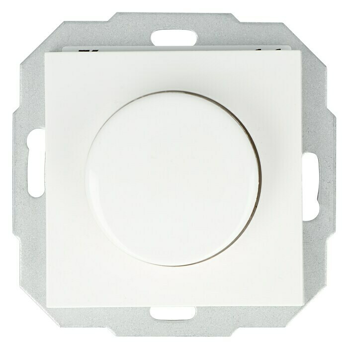 LED-Dimmer (Reinweiß, 7 - 110 W, Kunststoff, Unterputz)