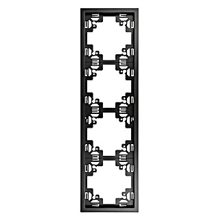 Voltomat Lena Abdeckrahmen (Anthrazit, 4-fach, Kunststoff, Unterputz)