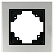 Voltomat FERA Abdeckrahmen Variante A (1-fach, Silber, Edelstahl, Unterputz)