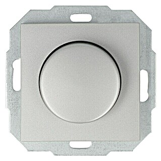 Voltomat Verona LED-Dimmer (Silber, 7 W - 110 W, Kunststoff, Unterputz)