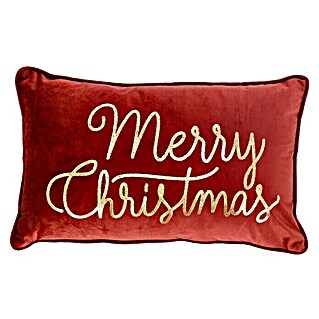 Kissen Weihnachten (Merlot, 50 x 30 cm, 100 % Polyester)
