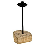 Kerzenhalter Teak (8 x 28 cm, Natur, Holz) | BAUHAUS