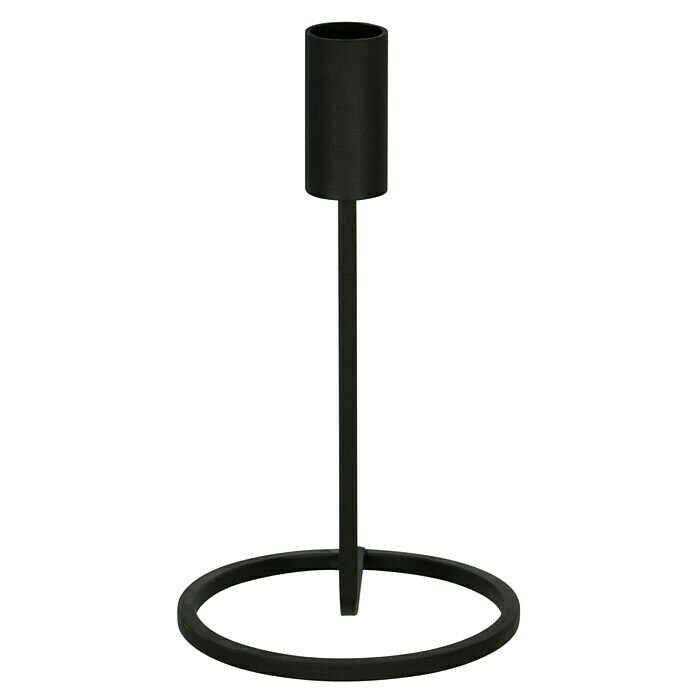 Kerzenhalter Fio (1 Stk., Schwarz, 20 cm, Metall) | BAUHAUS