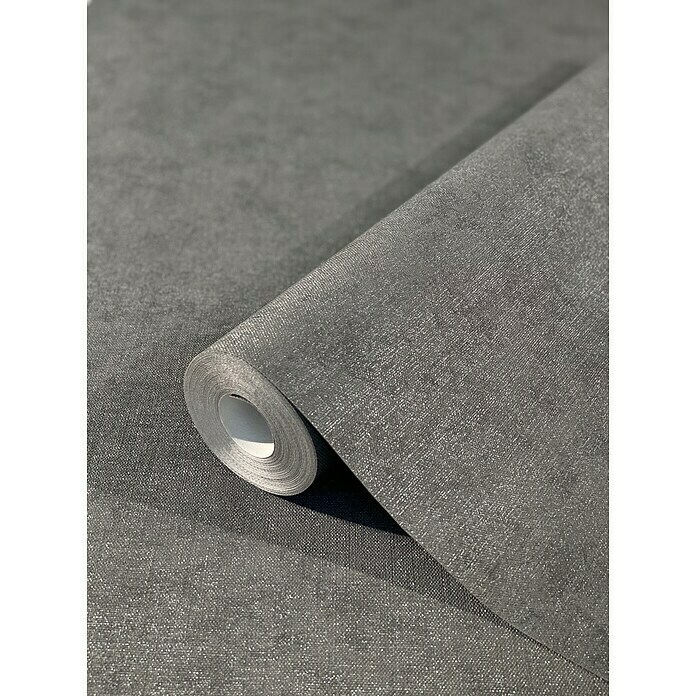 Marburg Shades Vliestapete (Anthrazit, Uni, 10,05 x 0,53 m) | BAUHAUS