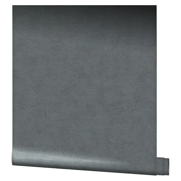 Marburg Shades Vliestapete - Anthrazit, Uni, 10,05 x 0,53 m - Graue Tapetenrolle mit einer glatten Textur, die eine elegante und moderne Ästhetik für jeden Raum bietet.
