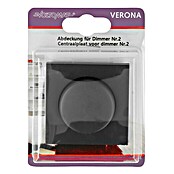 Voltomat Verona Drehdimmer-Abdeckung (Anthrazit, Kunststoff, Unterputz) | BAUHAUS