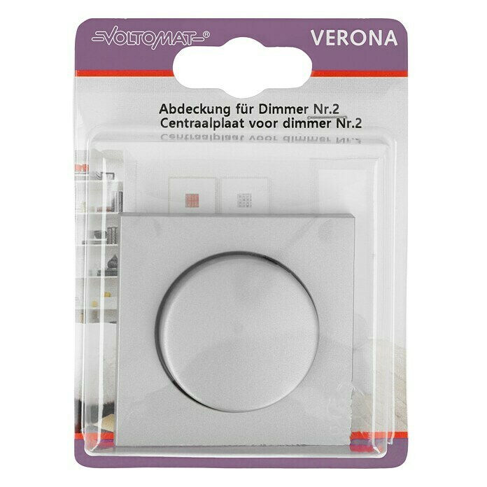 Voltomat Verona Drehdimmer-Abdeckung (Stahl, Kunststoff, Unterputz) | BAUHAUS