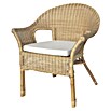 Sillón de jardín Valeria (An x Pr x Al: 55 x 69 x 80 cm, Natural, Ratán natural) | BAUHAUS