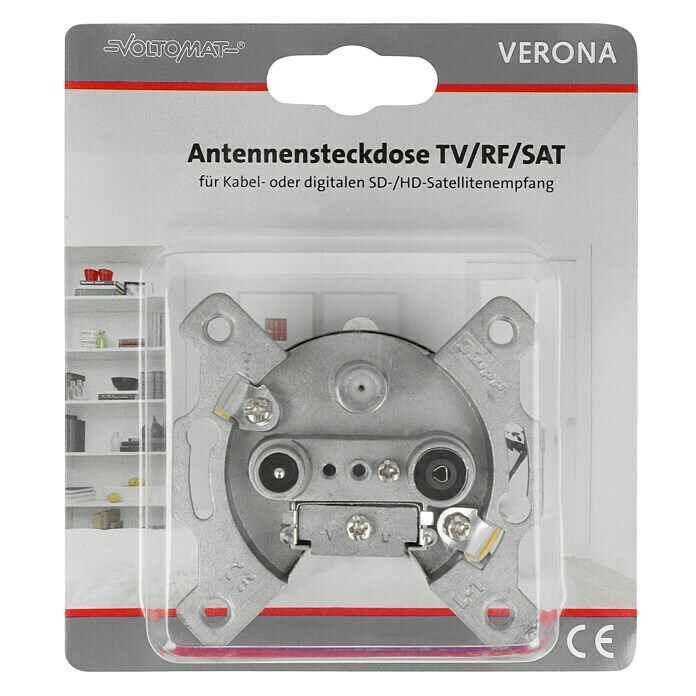 VERONA    ANTENNEN-STECKD. 3F.SOCKEL    VOLTOMAT