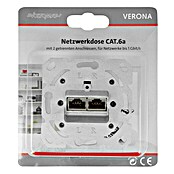 VERONA    NETZWERKDOSE CAT6   2XGETR.   VOLTOMAT