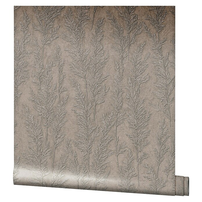 Marburg Natural Opulence Vliestapete Weiche Gräser (Rot-Braun, Floral, 10,05 x 0,7 m) | BAUHAUS