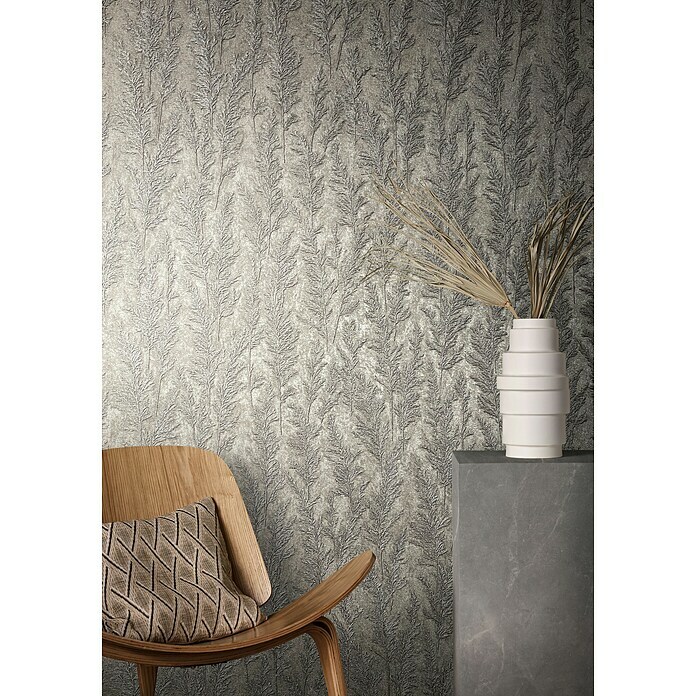 Marburg Natural Opulence Vliestapete Weiche Gräser (Rot-Braun, Floral, 10,05 x 0,7 m) | BAUHAUS