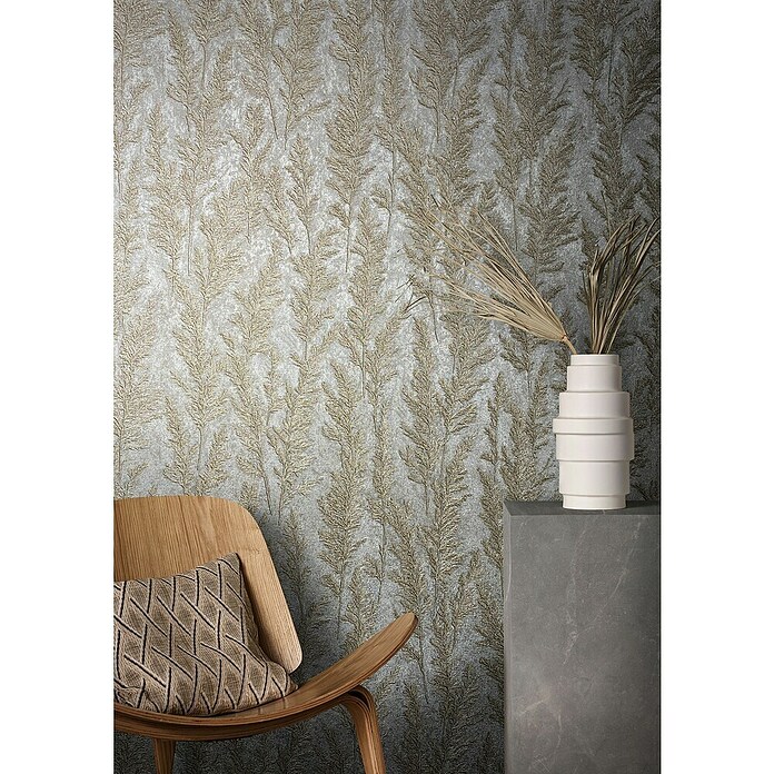 Marburg Natural Opulence Vliestapete Weiche Gräser (Beige, Floral, 10,05 x 0,7 m) | BAUHAUS