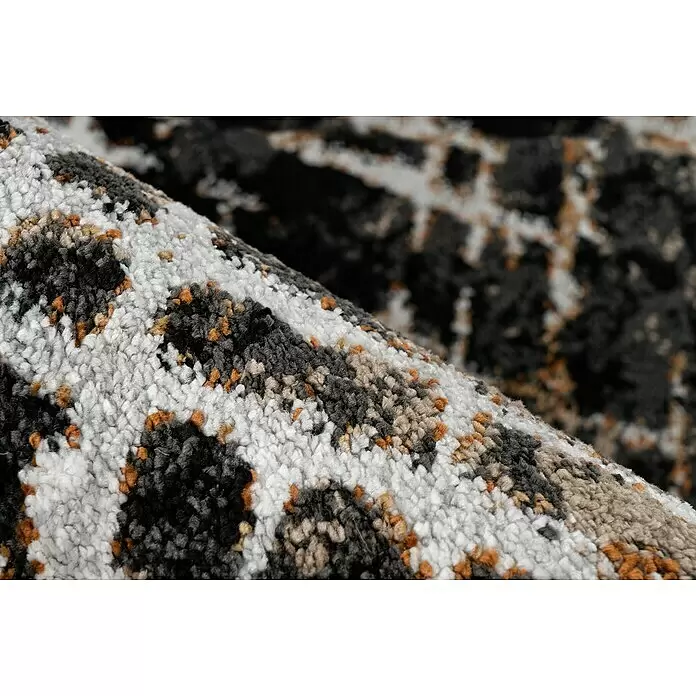 Kurzflorteppich Louvre - Terra, 150 x 80 cm, 100% Polypropylen (Flor) - Detailaufnahme