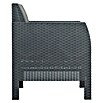 Toomax Loungemöbel-Set Matilde (Kunststoff, Schwarz, 3 -tlg.) | BAUHAUS