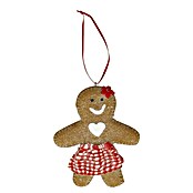 Kurt S. Adler Christbaumschmuck Lebkuchenfau (Braun, Kunststoff, 1 Stk., 10,16 x 7 x 2,5 cm, Lebkuchenfigur) | BAUHAUS