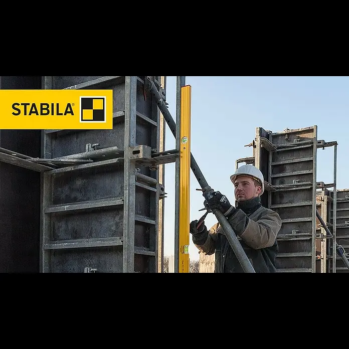 Stabila Wasserwaage TYPE 80 ASM - Länge: 30 cm, Anzahl Libellen: 2 Stk. - STABILA Type 80 ASM  Deutsch