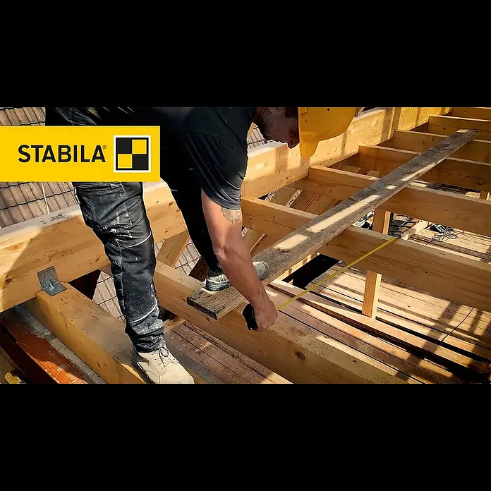 Stabila Taschenbandmaß BM 300 - 5 m - STABILA Taschenbandma BM 300  Deutsch