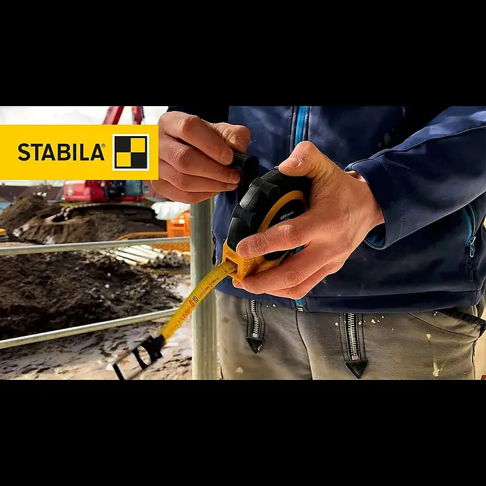 Stabila Kapselmaßband LBM 2000 Fibreglas20 m - STABILA Kapselbandma LBM 2000  Deutsch