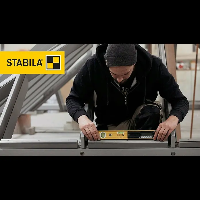 Stabila Digitaler Winkelmesser - Länge: 45 cm, Anzahl Libellen: 2 Stk. - STABILA TECH 700 DA  Deutsch