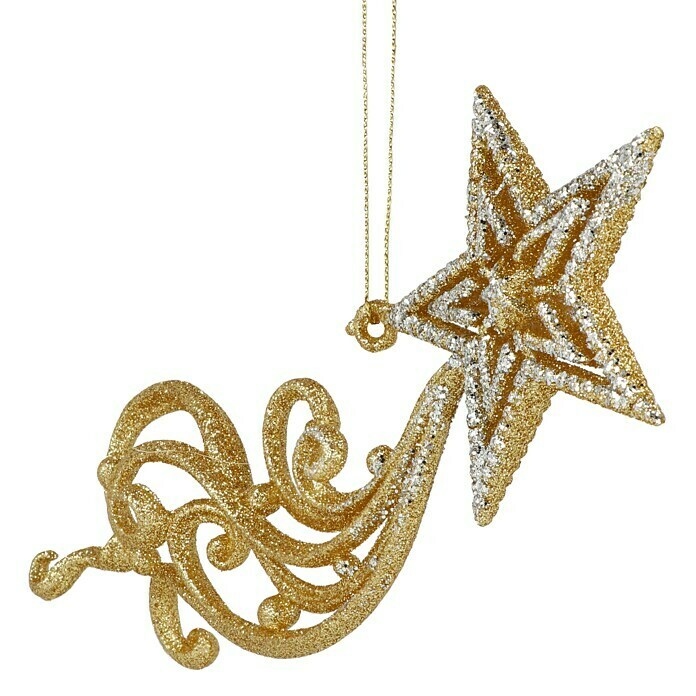 Kurt S. Adler Christbaumschmuck (Gold, Kunststoff, L x B x H: 20,07 x 3,56 x 7,87 cm) | BAUHAUS