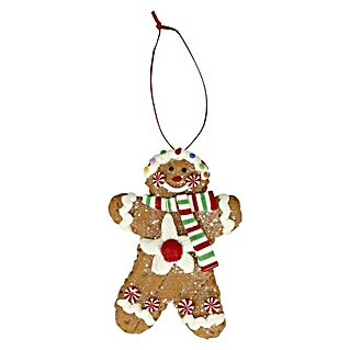 Kurt S. Adler Christbaumschmuck Lebkuchenjunge 4 (Braun, Kunststoff, 10,16 x 7,62 x 1,27 cm)
