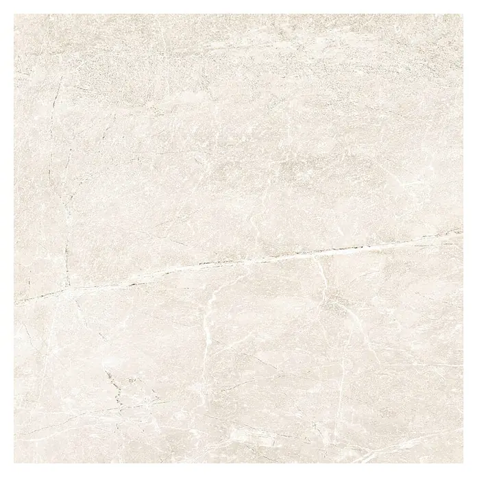 Halcón Pavimento porcelánico Tempo - 60,5 x 60,5 cm, Cotton, Mate, Clase 3 Antideslizante - Baldosa de porcelana beige de alta calidad con un aspecto de mármol natural para un diseño elegante y atemporal.