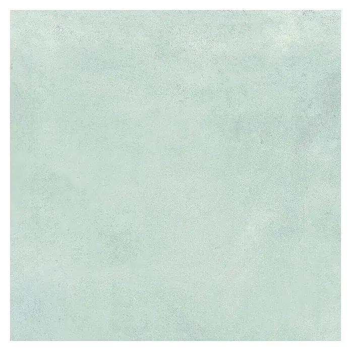 BHS Showroom Pavimento porcelánico Madox - 60,5 x 60,5 cm, Gris, Mate - Un fondo de baldosa cuadrada en un suave tono verde, con una superficie ligeramente texturizada, ideal para diseños contemporáneos.