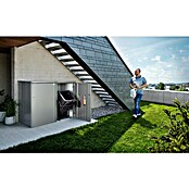 Biohort Mülltonnenbox Alex (L x B x H: 88 x 80 x 129 cm, Quarzgrau Metallic) | BAUHAUS