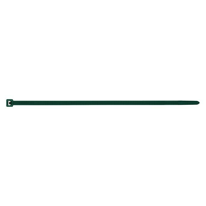 Index Bridas para cables de Nylon (Verde, L x An: 290 x 4,8 mm, 100 uds.)