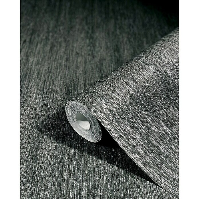 Marburg Natural Opulence Vliestapete (Schwarz, Streifen, 10,05 x 0,7 m) | BAUHAUS