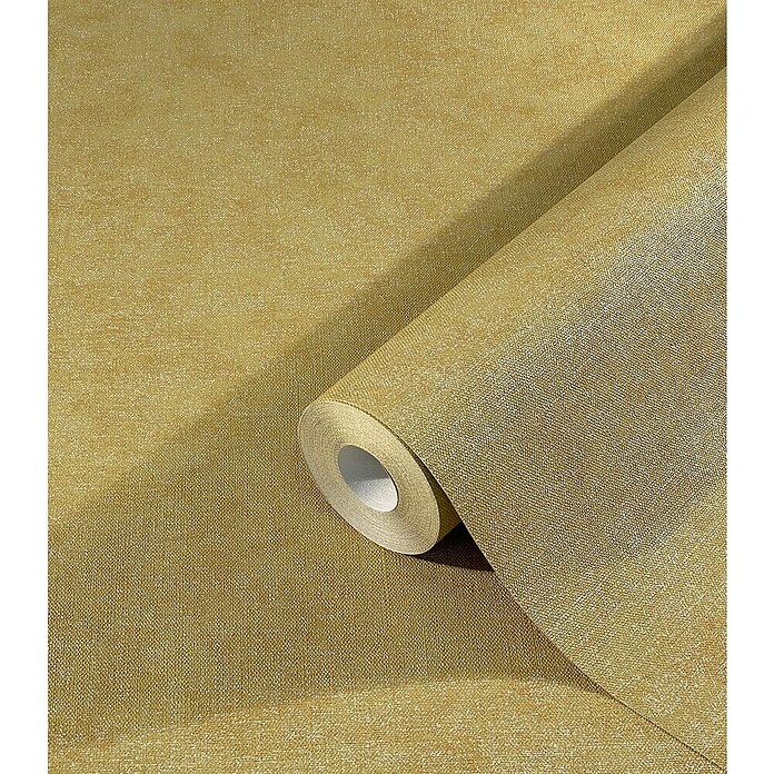 Marburg Shades Vliestapete (Ocker, Uni, 10,05 x 0,53 m) | BAUHAUS