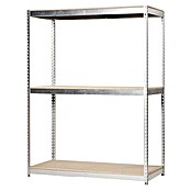 Simonrack Simonforte Estantería para cargas pesadas Chipboard (Al x An x Pr: 200 x 150 x 60 cm, Capacidad de carga por balda: 600 kg, Número de baldas: 3 ud., Inserción, Galvanizado) | BAUHAUS