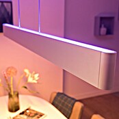 Philips Hue LED-Pendelleuchte Ensis (79 W, L x B x H: 129,9 x 4 x 157 cm, Weiß, Mehrfarbig) | BAUHAUS