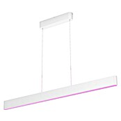 Philips Hue LED-Pendelleuchte Ensis (79 W, L x B x H: 129,9 x 4 x 157 cm, Weiß, Mehrfarbig) | BAUHAUS