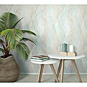 Marburg Shades Vliestapete (Greige-Blau, Grafisch, 10,05 x 0,53 m) | BAUHAUS