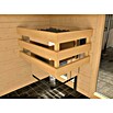 Weka Massivholzsauna Valida (Mit 4,5 kW Bio-Ofen mit digitaler Steuerung, L x B x H: 187 x 137 x 203,5 cm) | BAUHAUS