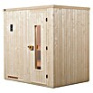 Weka Elementsauna Halmstad (Mit 7,5 kW Bio-Ofen mit digitaler Steuerung, L x B x H: 192 cm x 141,5 mm x 199 cm) | BAUHAUS