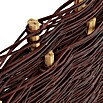 T & J Sichtschutzelement Aso (180 x 90 cm, Braun) | BAUHAUS