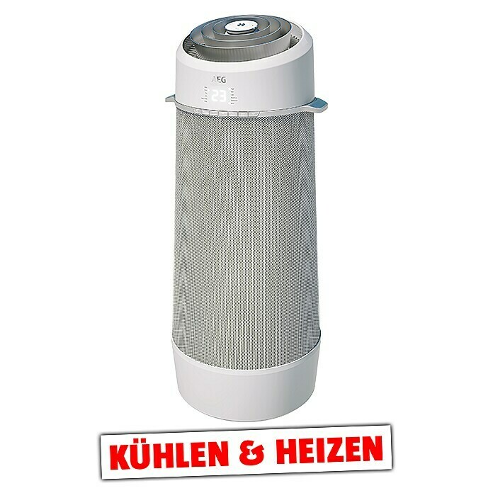 AEG Mobiles Klimagerät Kühlen/Heizen PX71-265WTMax. Kühlleistung je Gerät in BTU/h: 9.000 BTU/h, Max. Heizleistung je Gerät in BTU/h: 7.200 BTU/h, Passend für: Räume 30 - 40 m² Diagonal View