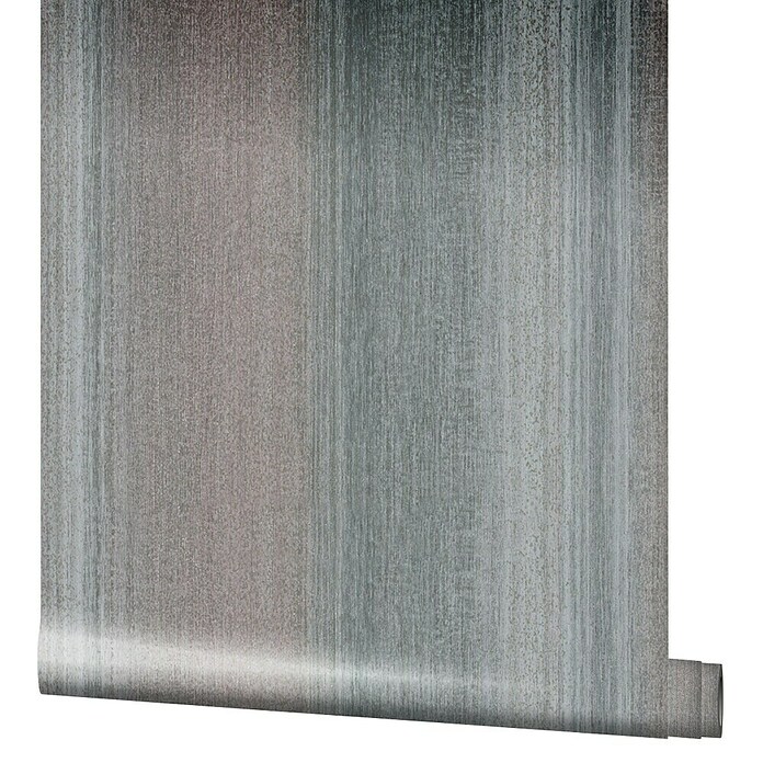 Marburg Vintage Deluxe Vliestapete (Grau-Blau, Streifen, 10,05 x 0,53 m) | BAUHAUS