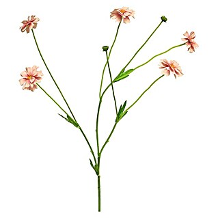 Kunstbloem Centaurea Madelon (Hoogte: 64 cm, Polyester, Roze)