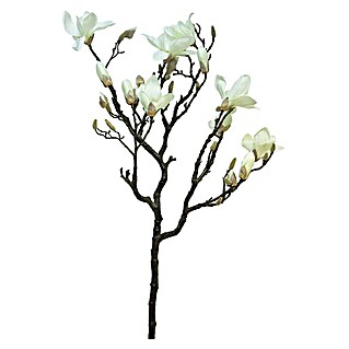 Kunstbloem Magnolia (Hoogte: 128 cm, Polyester)