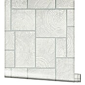 Marburg Natural Opulence Vliestapete (Weiß-Grau, Holzoptik, 10,05 x 0,7 m) | BAUHAUS