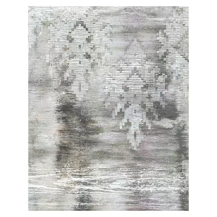 Marburg Smart Art Gallery Fototapete Shabby Chic - B x H: 2,12 x 2,7 m, Vlies, Version I - Grau - Abstrakte, abgenutzte Textur mit grauen, weißen und dezenten Farbblöcken.