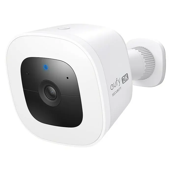 Eufy Überwachungskamera SoloCam S40 T8124 - L x B x H: 172 x 96 x 175 mm - Eine Eufy 2K Sicherheitskamera in Weiß mit klarem Design für den Innen- und Außenbereich zur Überwachung und zum Schutz Ihres Zuhauses.
