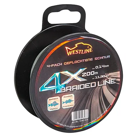 Westline  Angelschnur 4 X Braided Line