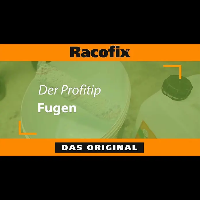 Racofix Flexfuge Plus - Grau, 12,5 kg - Racofix Der Profitipp: Verfugen mit Racofix Multi-Flexfuge plus