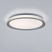 Just Light LED-Deckenleuchte rund (24 W, Ø x H: 40 x 7,4 cm, Silber, Tageslichtweiß) | BAUHAUS